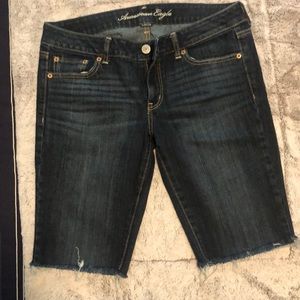 American Eagle Skinny Stretch Bermuda Shorts